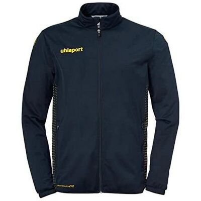 Veste Uhlsport Score Classic - Enfants, Bleu, Coupe régulière - Publicité Veste Uhlsport Score Classic - Enfants, Bleu, Coupe régulière - Publicité