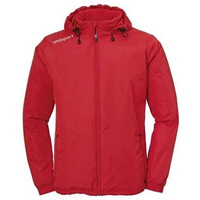 UHLSPORT Essential Coach Red Jacket - Sportswear UHLSPORT Essential Coach Red Jacket - Sportswear