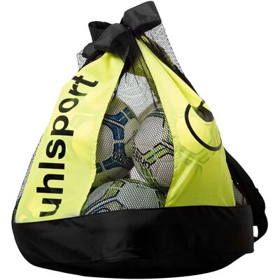 UHLSPORT Sac à Ballons (12 Balles) - Unisexe - Noir/Jaune Fluo - Publicité UHLSPORT Sac à Ballons (12 Balles) - Unisexe - Noir/Jaune Fluo - Publicité