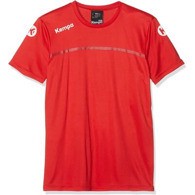 Chemise de Sport Kempa Modèle 164 Rouge - Publicité Chemise de Sport Kempa Modèle 164 Rouge - Publicité
