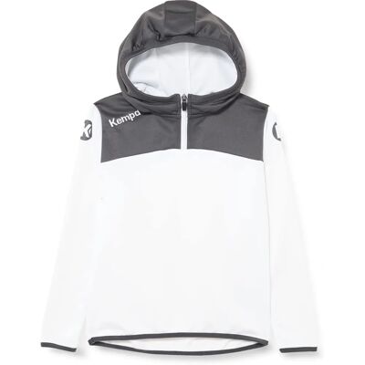 Kempa Emotion 2.0 Quarter Sweatshirt - Junior - white/anthracite Kempa Emotion 2.0 Quarter Sweatshirt - Junior - white/anthracite