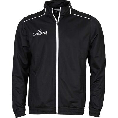 Spalding Chaqueta de Calentamiento Equipo Negro - Chaqueta Spalding Chaqueta de Calentamiento Equipo Negro - Chaqueta
