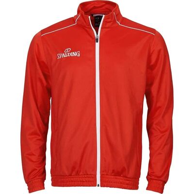 Spalding 3XL Rote Team Warm Up Jacke - Jacke Spalding 3XL Rote Team Warm Up Jacke - Jacke
