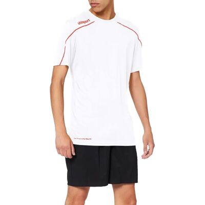 UHLSPORT Stream Trikot - Rundhalsausschnitt, 100% Polyester, Weiß UHLSPORT Stream Trikot - Rundhalsausschnitt, 100% Polyester, Weiß