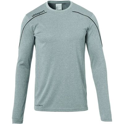 T-shirt de football gris UHLSPORT Stream pour homme T-shirt de football gris UHLSPORT Stream pour homme