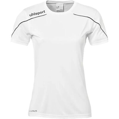 Uhlsport Modell Stream Weiß Kurzarm T-Shirt - T-Shirt Uhlsport Modell Stream Weiß Kurzarm T-Shirt - T-Shirt