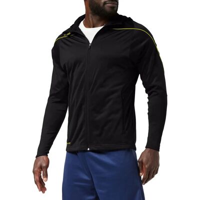 Veste de football pour homme UHLSPORT Stream 22 Track Noire - Publicité Veste de football pour homme UHLSPORT Stream 22 Track Noire - Publicité