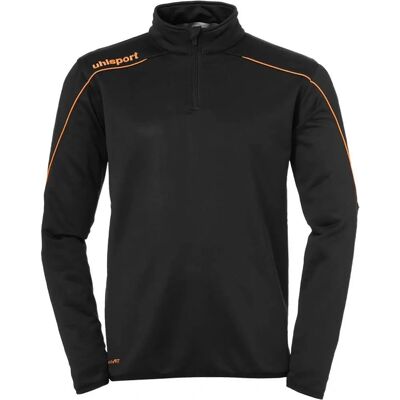 UHLSPORT Herren Sweatshirt Stream 22 1/4 ZIP TOP - männlich - schwarz/fluo orange - 3XL UHLSPORT Herren Sweatshirt Stream 22 1/4 ZIP TOP - männlich - schwarz/fluo orange - 3XL