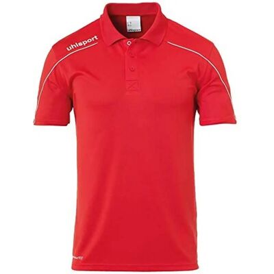 Polo Rouge Stream 22 Xxxl Uhlsport pour football - Publicité Polo Rouge Stream 22 Xxxl Uhlsport pour football - Publicité