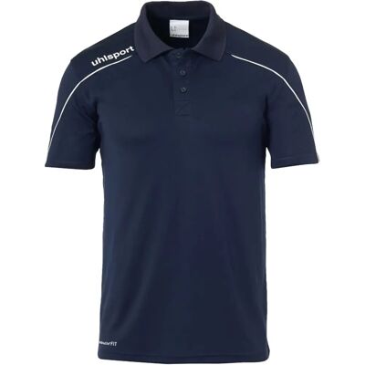 UHLSPORT Blåt Polo - Stream 22 - Kortærmet UHLSPORT Blåt Polo - Stream 22 - Kortærmet