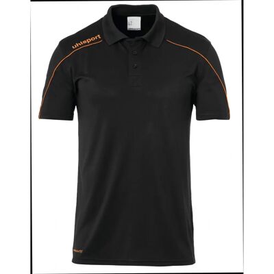 UHLSPORT Stream Orange Polo Shirt - Polo Shirt UHLSPORT Stream Orange Polo Shirt - Polo Shirt