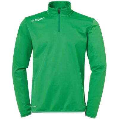 UHLSPORT Herren Sweatshirt Essential 1/4 Zip Top - Green/White - M UHLSPORT Herren Sweatshirt Essential 1/4 Zip Top - Green/White - M