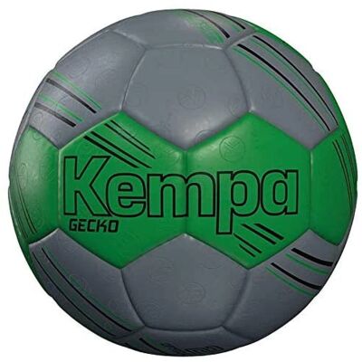 Kempa Gecko - Ballon de Handball - Vert/Gris - Unisexe - Publicité Kempa Gecko - Ballon de Handball - Vert/Gris - Unisexe - Publicité