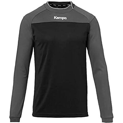 Maillot manche longue KEMPA Prime - Handball, Unisexe, Noir - 3XL - Publicité Maillot manche longue KEMPA Prime - Handball, Unisexe, Noir - 3XL - Publicité