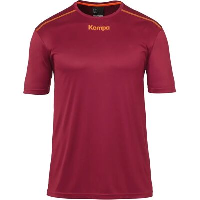 T-Shirt de Football Rouge en Polyester KEMPA - Vêtements de Sport - Publicité T-Shirt de Football Rouge en Polyester KEMPA - Vêtements de Sport - Publicité