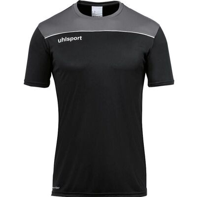 T-Shirt de Football UHLSPORT Offense Poly Jaune (L) - T-Shirt Sportif - Publicité T-Shirt de Football UHLSPORT Offense Poly Jaune (L) - T-Shirt Sportif - Publicité