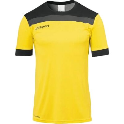Uhlsport Offense 23 Gelbes Kurzarm-Fußballshirt - Shirt Uhlsport Offense 23 Gelbes Kurzarm-Fußballshirt - Shirt