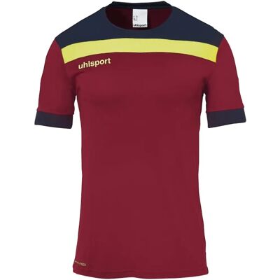 Uhlsport Offense 23 - Maillot homme à manches courtes bordeaux - Publicité Uhlsport Offense 23 - Maillot homme à manches courtes bordeaux - Publicité
