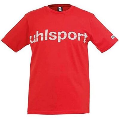 Uhlsport 4XL Rode Kortmouw T-Shirt - T-Shirt Uhlsport 4XL Rode Kortmouw T-Shirt - T-Shirt