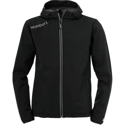 Giacca Softshell Essential UHLSPORT per Uomo - Nero - 4XL Giacca Softshell Essential UHLSPORT per Uomo - Nero - 4XL