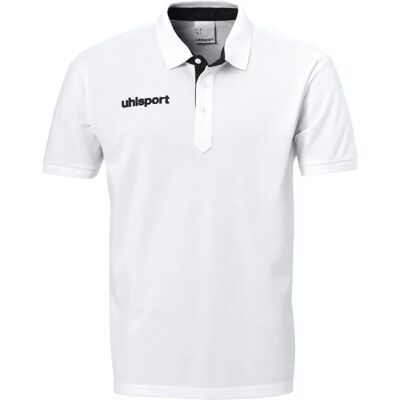 Polo Essential Prime Uhlsport - Blanc - Coupe régulière - Léger - Respirant - Polo - Publicité Polo Essential Prime Uhlsport - Blanc - Coupe régulière - Léger - Respirant - Polo - Publicité