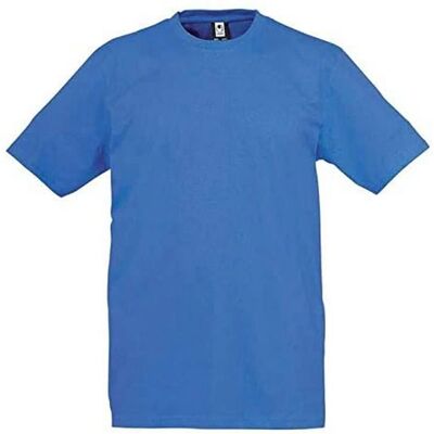UHLSPORT T-Shirt Bleu à Manches Courtes - Vêtements de Sport - Publicité UHLSPORT T-Shirt Bleu à Manches Courtes - Vêtements de Sport - Publicité