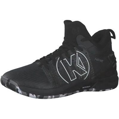 Scarpe Pallamano Kempa Attack Midcut - Nero - Supporto Stabile Scarpe Pallamano Kempa Attack Midcut - Nero - Supporto Stabile