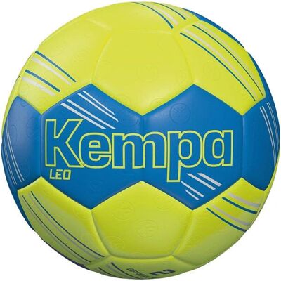 Kempa Leo Piłka Ręczna - Niebiesko/Żółta - Rozmiar 2 Kempa Leo Piłka Ręczna - Niebiesko/Żółta - Rozmiar 2