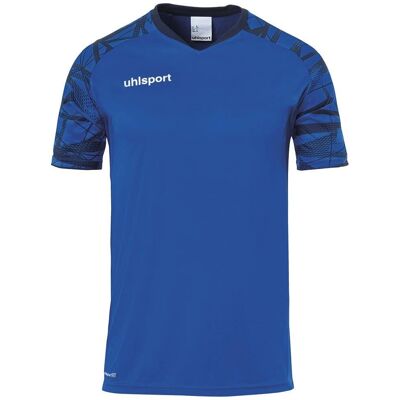 Uhlsport Goal 25 Blau Sportshirt - Kurzarm Fußball Trainingstop Uhlsport Goal 25 Blau Sportshirt - Kurzarm Fußball Trainingstop
