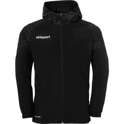 UHLSPORT Herren Sportanzug GOAL 25 EVO WOVEN HOOD JACKET - männlich - schwarz/anthra - L UHLSPORT Herren Sportanzug GOAL 25 EVO WOVEN HOOD JACKET - männlich - schwarz/anthra - L