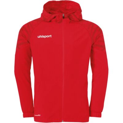 UHLSPORT Tuta sportiva GOAL 25 EVO con cappuccio - rosso/bianco - L UHLSPORT Tuta sportiva GOAL 25 EVO con cappuccio - rosso/bianco - L