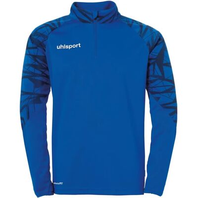 UHLSPORT Herren Sweatshirt GOAL 25 1/4 ZIP TOP - männlich - azurblau/marine - L UHLSPORT Herren Sweatshirt GOAL 25 1/4 ZIP TOP - männlich - azurblau/marine - L