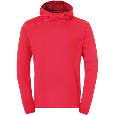 UHLSPORT Men Hooded Essential Hoodie - Red - M - Hoodie UHLSPORT Men Hooded Essential Hoodie - Red - M - Hoodie