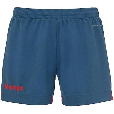 KEMPA Damen Shorts PLAYER SHORTS WOMEN - is grå/fluo röd - S - Shorts KEMPA Damen Shorts PLAYER SHORTS WOMEN - is grå/fluo röd - S - Shorts