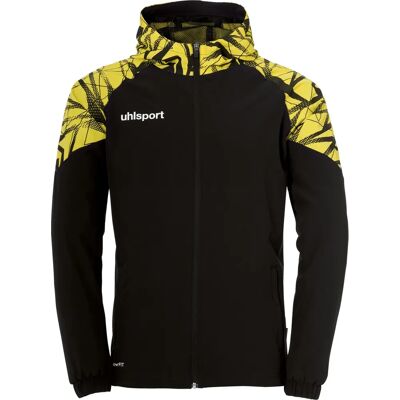 UHLSPORT Ensemble de sport GOAL 25 EVO WOVEN avec capuche - noir/jaune - S - Publicité UHLSPORT Ensemble de sport GOAL 25 EVO WOVEN avec capuche - noir/jaune - S - Publicité