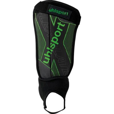 UHLSPORT FLEX PLATE Unisexe Noir/Vert - Protection de tibia UHLSPORT FLEX PLATE Unisexe Noir/Vert - Protection de tibia