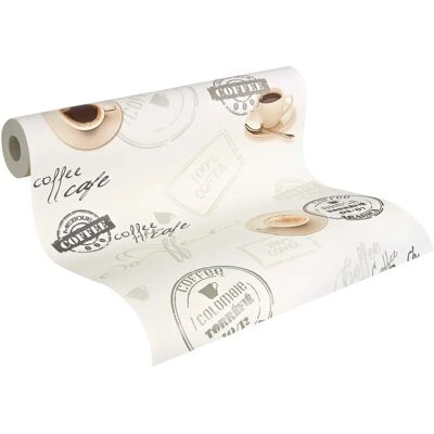 A.S. Creation Vintage Kaffee Tapete - Wanddekoration A.S. Creation Vintage Kaffee Tapete - Wanddekoration