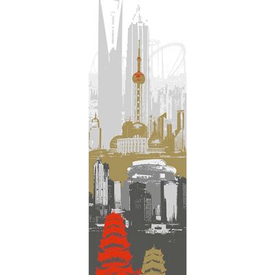ARCHITECTS PAPER Shanghai - Stadt Wandbild 1m x 2,8m ARCHITECTS PAPER Shanghai - Stadt Wandbild 1m x 2,8m