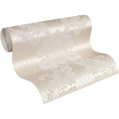Architects Paper Beigefarbene Barock Tapete - Tapete Architects Paper Beigefarbene Barock Tapete - Tapete
