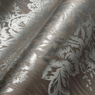 ARCHITECTS PAPER Metallic Silk Tapete - Blumen Barock Design ARCHITECTS PAPER Metallic Silk Tapete - Blumen Barock Design