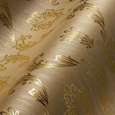 Architects Paper Metallic Silk Muster Tapete - Barock Stil Architects Paper Metallic Silk Muster Tapete - Barock Stil
