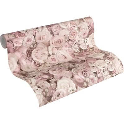 A.S. Creation Urban Flowers Beige Vliestapete - Blumen, Waschbar, Leicht Anzubringen A.S. Creation Urban Flowers Beige Vliestapete - Blumen, Waschbar, Leicht Anzubringen