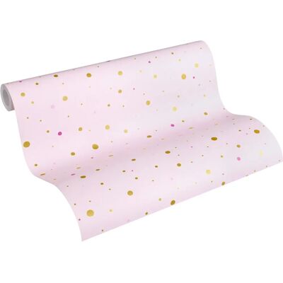 A.S. Création Little Stars Papier Peint Rose Or 0.53 x 10.05 m - Publicité A.S. Création Little Stars Papier Peint Rose Or 0.53 x 10.05 m - Publicité
