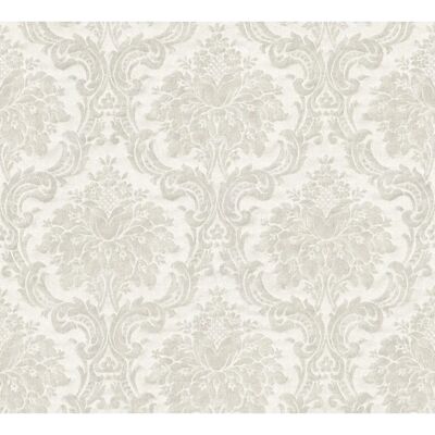 Papier peint Paradise Garden - Living Walls, Blanc-Gris, Style Baroque - Publicité Papier peint Paradise Garden - Living Walls, Blanc-Gris, Style Baroque - Publicité