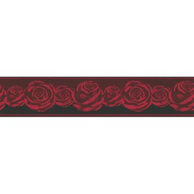 A.S. Creation Rote Blumenbordüre - Tapetenbordüre A.S. Creation Rote Blumenbordüre - Tapetenbordüre
