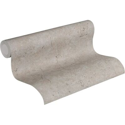 Living Walls Taupe Texturierte Tapete - Wandgestaltung Living Walls Taupe Texturierte Tapete - Wandgestaltung