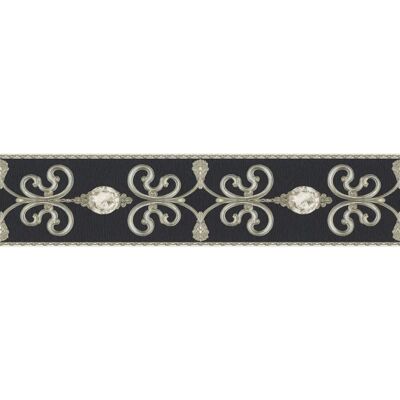 A.S. Creation Jewel Zwarte Borde - Behangrand A.S. Creation Jewel Zwarte Borde - Behangrand
