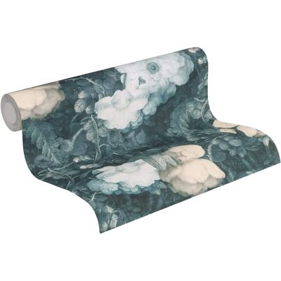 AS Creation Anke & Daan Amsterdam Linen Floral Wallpaper - Tapete AS Creation Anke & Daan Amsterdam Linen Floral Wallpaper - Tapete