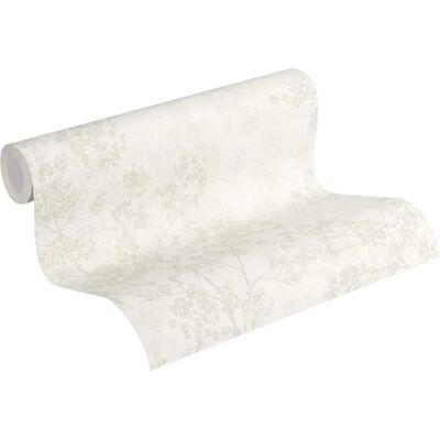 Papier Peint Floral et Botanique - 0,53x10,05m - Marron - Publicité Papier Peint Floral et Botanique - 0,53x10,05m - Marron - Publicité