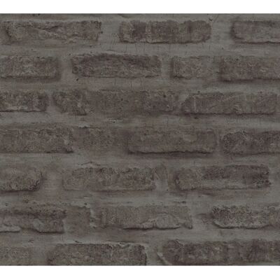 Living Walls Schwarze Ziegel Tapete - Wandverkleidung für Wände & Decken Living Walls Schwarze Ziegel Tapete - Wandverkleidung für Wände & Decken